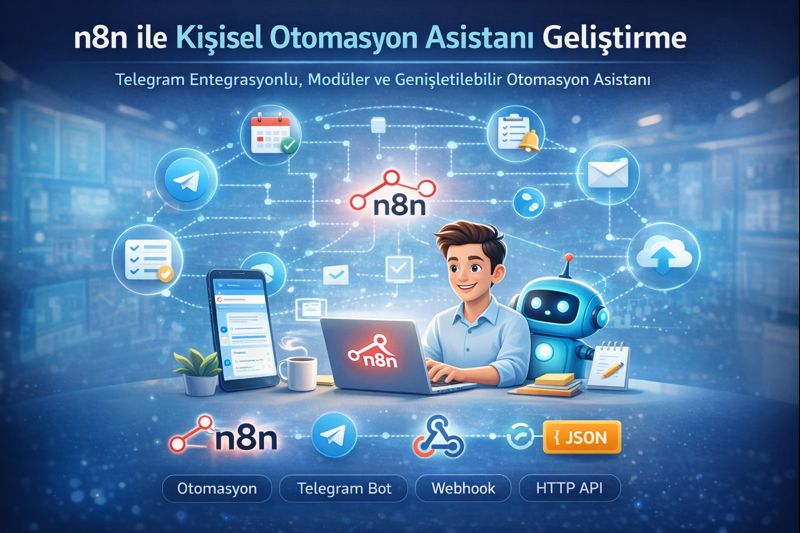 n8n ile Kişisel Otomasyon Asistanı Geliştirme